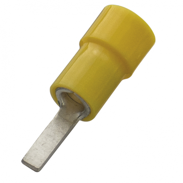 KOŃCÓWKA IGIEŁKOWA PŁASKA IZOLOWANA 4,0-6 MM* 100 SZT. - 260334 - HAUPA