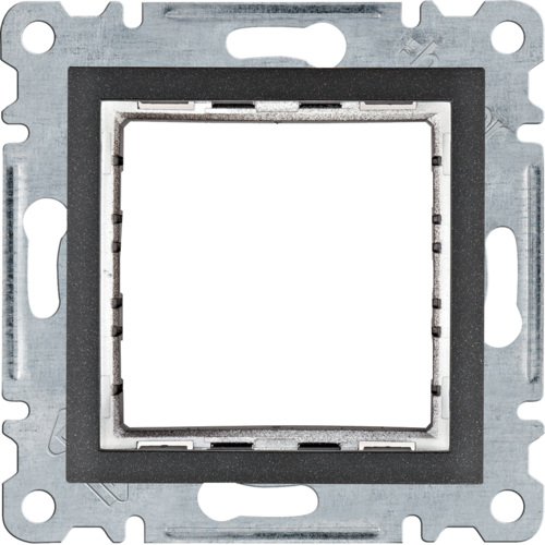 Zestaw montażowy do modułów 45 x 45 mm systo, czarny, lumina. - WL2513 - HAGER - BERKER