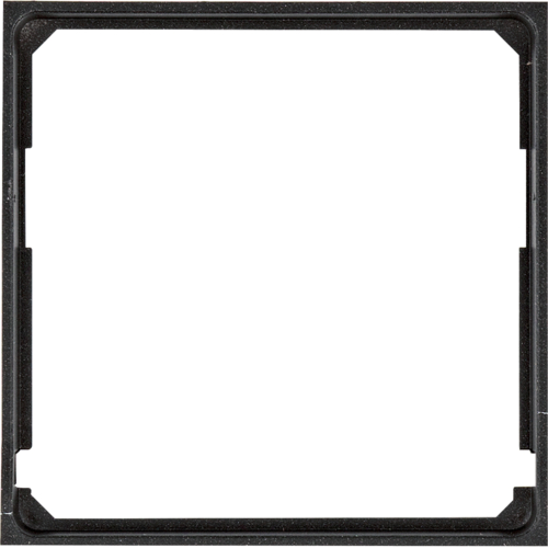 lumina Pierścień adaptacyjny do płytek czołowych 50x50, czarny - WL5313 - HAGER