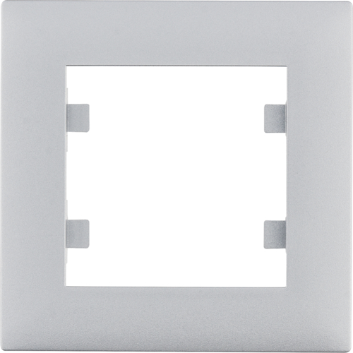 RAMKA POJEDYNCZA SREBRNY LUMINA INTENSE - WL5512 - HAGER
