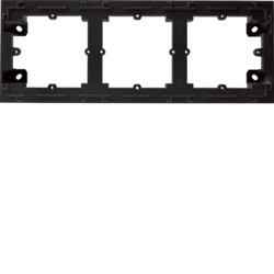 LUMINA INTENSE ADAPTER NATYNKOWY 3-KROTNY, CZARNY - WL5833 - HAGER