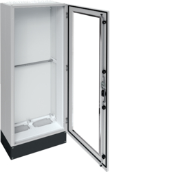 Rozdzielnica stojąca IP55/II 550x1850x275 + cokół 200mm, drzwi transp.univers . - FR22L2 - HAGER