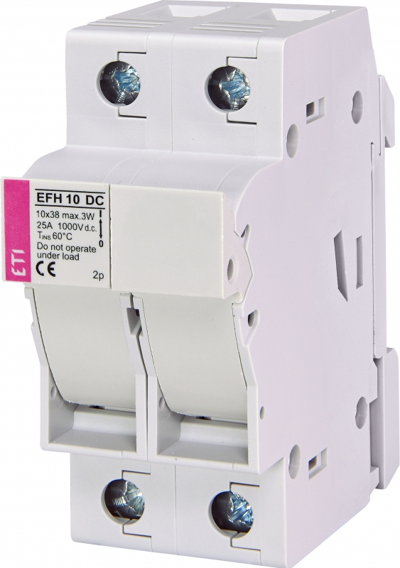 Podstawa bezpiecznikowa DC z adapterem EFH 10 DC 2p AD - 002540503 - ETI