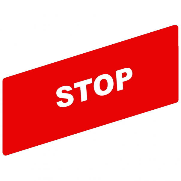 ETYKIETA 8X27MM CZ.LUB CZER.TŁO"STOP" - ZBY02304 - SCHNEIDER ELECTRIC