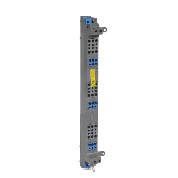 BLOK ROZDZIELACZA PIONOWEGO DO ROZDZIELNI 4 RZĘDOWEJ 63 A, ZACISKI SPRĘŻYNOWE VX3 - 405024 - LEGRAND