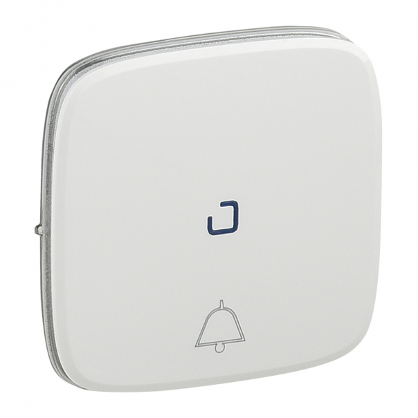 KLAWISZ PRZYCISKU DZWONKA Z PODŚWIETLENIEM LED BIAŁY VALENA ALLURE. - 755090 - LEGRAND