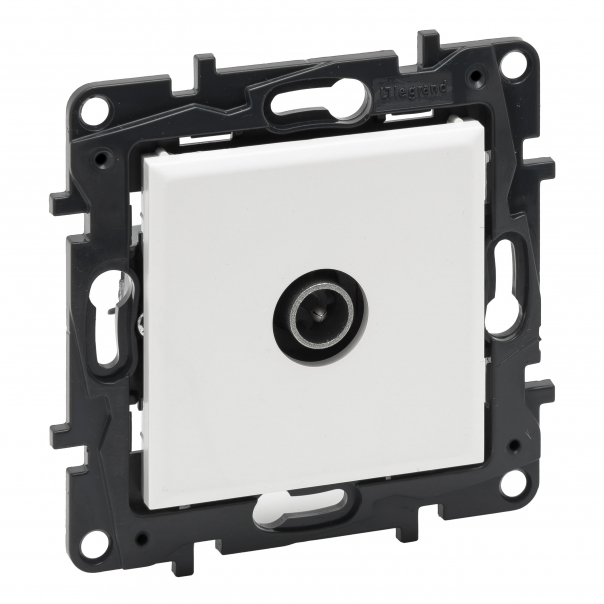 GNIAZDO TV KOŃCOWE TYPU GWIAZDA 1.5DB BIAŁY NILOE STEP - 863174 - LEGRAND