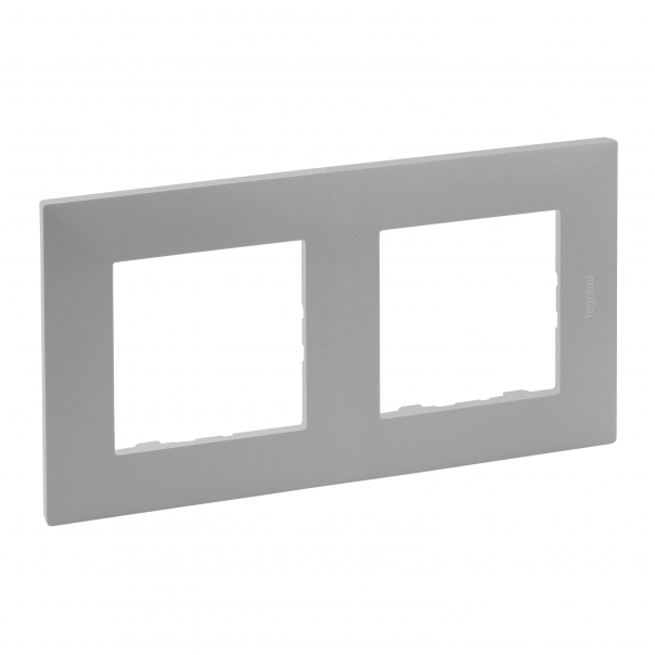 RAMKA PODWÓJNA ALUMINIUM NILOE STEP - 863392 - LEGRAND