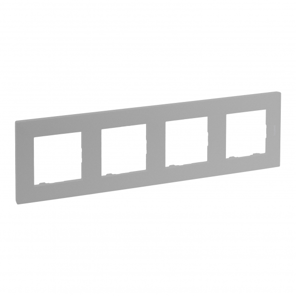 RAMKA POCZWÓRNA STALOWY NILOE STEP - 863494 - LEGRAND