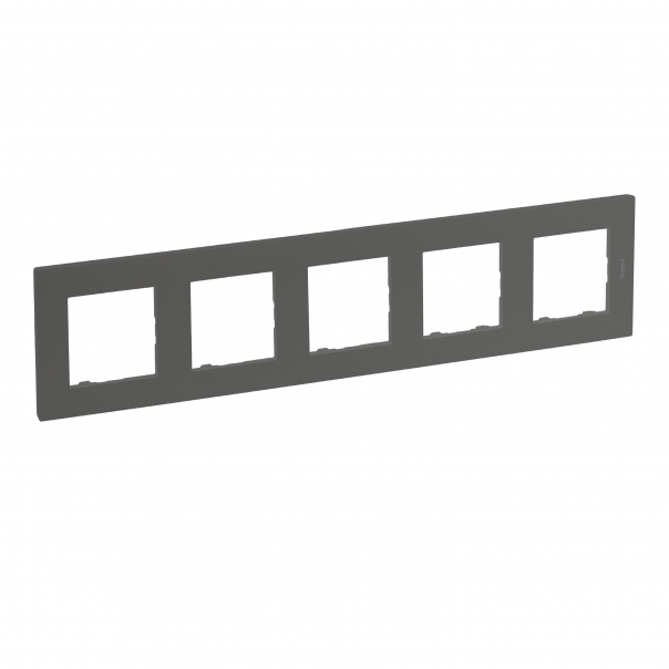 RAMKA PIĘCIOKROTNA STALOWY NILOE STEP - 863495 - LEGRAND