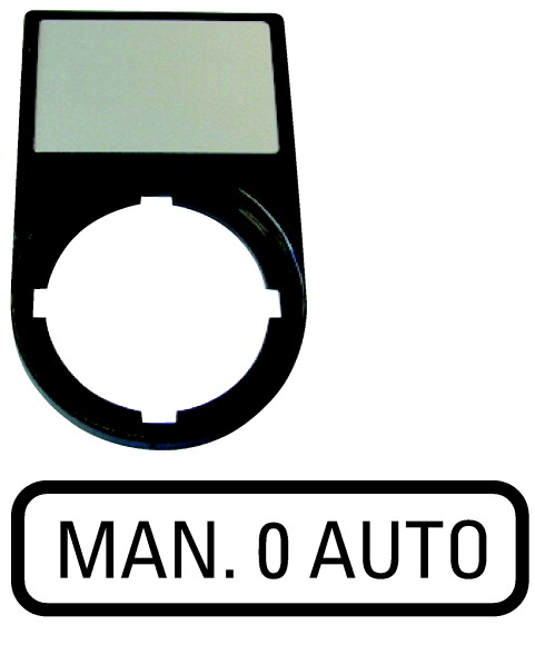 TABLICZKI OPISOWE RAMKI TABLICZEK MAN 0 M22S-ST-GB12 - 216501 - EATON