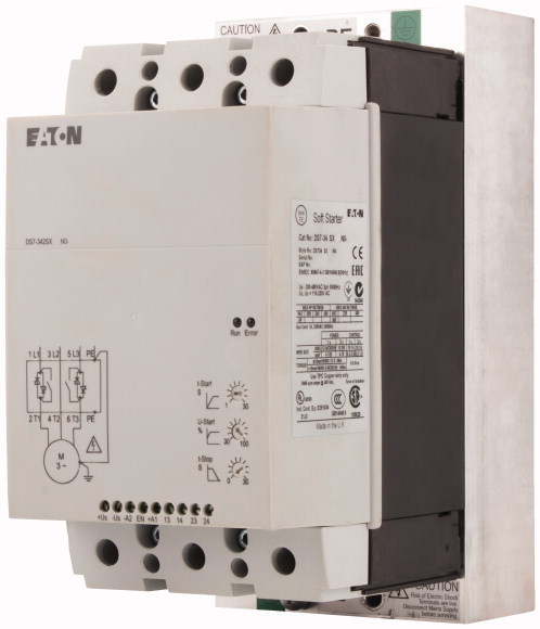 DS7-340SX160N0-N SOFTSTARTER DS7, 160 A, UC=24 V AC/DC - 134922 - EATON