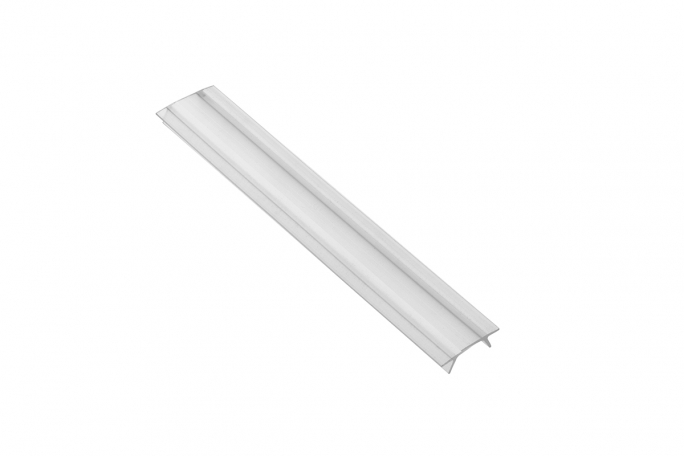 KLOSZ TRANSPARENTNY DO PROFILU LED GLAX Mini 2 m - PA-OSTRGLAXM-00 - GTV