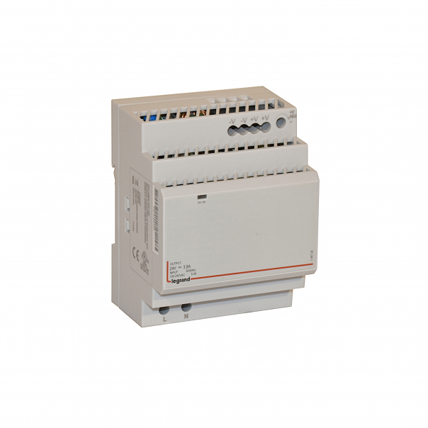 MODUŁOWY JEDNOFAZOWY ZASILACZ IMPULSOWY DC 24V - 92W. - 146724 - LEGRAND