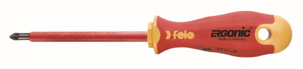 Wkrętak krzyżowy Z 1 FELO - Ergonic VDE - FL41710290 - FELO