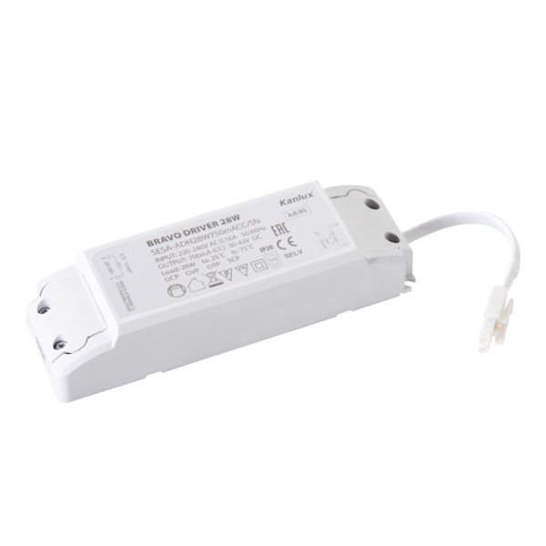 ZASILACZ LED 28W IP20 DO OPRAW LED BRAVO DRIVER - 28029 - KANLUX
