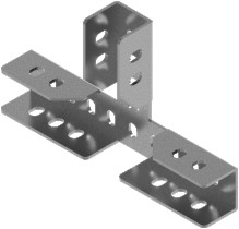Łącznik ceownika - trójnik LCWT 3,0 mm - 661403 - BAKS