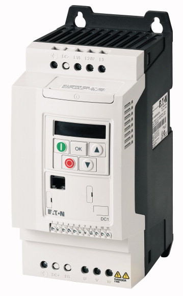 PRZEMIENNIK DC1+, 1,5KW, 3-FAZ. 400V, IP20 DC1-344D1FB-A20CE1 - 185749 - EATON