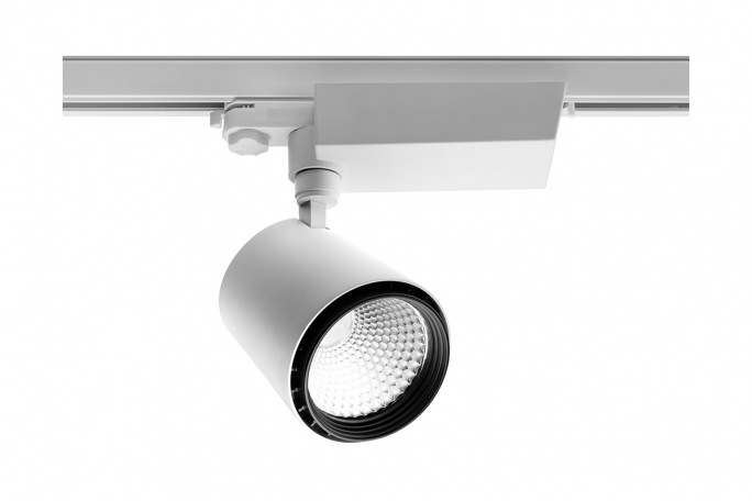 REFLEKTOR LED COB X-LINE DO SZYNOPRZEWODU, 30W, 2052lm, AC 220-240V, 50/60Hz, KĄT ŚWIECENIA 60*, IP2 - XLD-3060XLN-NB0 - GTV