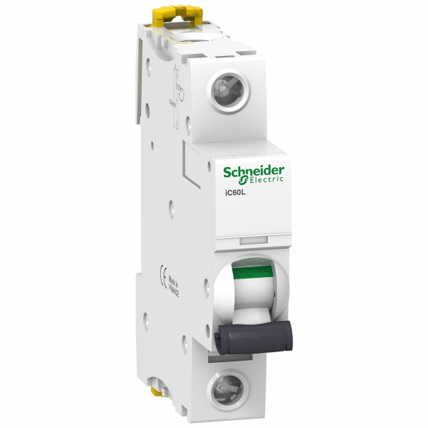 Wyłącznik nadprądowy iC60L-B1-1 B 1A 1-biegunowy. - A9F93101 - SCHNEIDER ELECTRIC
