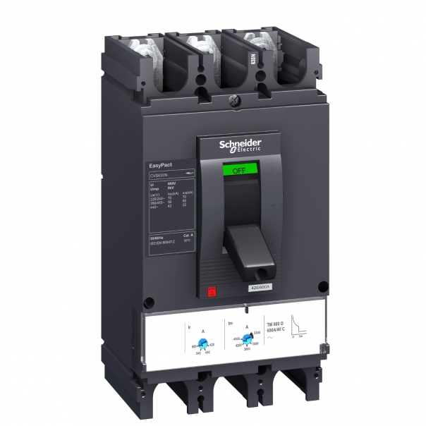 Rozłącznik Easypact CVS630NA 630A 3P. - LV563400 - SCHNEIDER ELECTRIC