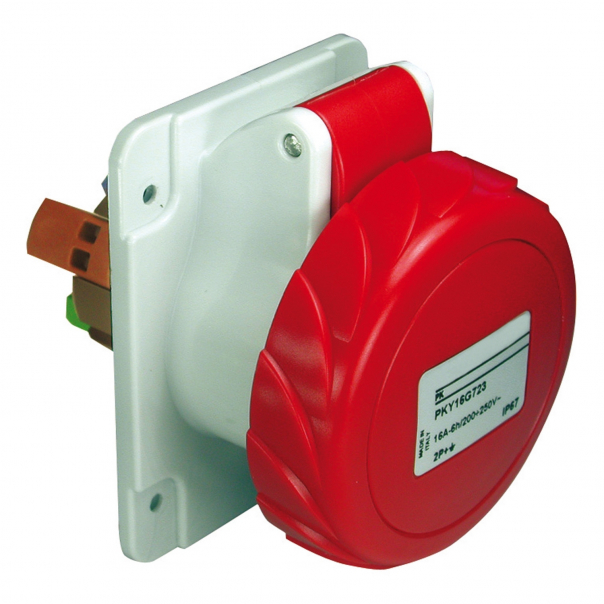 Gniazdo  16A 3P-N-E 380-415V IP67 50-60Hz. - PKY16G735 - SCHNEIDER ELECTRIC