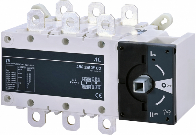 PRZEŁĄCZNIK 1-0-2 LBS 250 3P CO - 004661551 - ETI