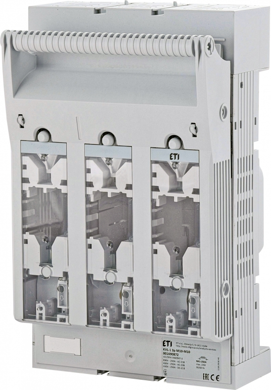 ROZŁĄCZNIK BEZPIECZNIKOWY KVL-1 3P M10-M10 - 001690872 - ETI