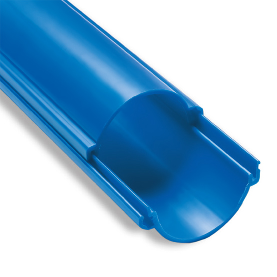 RURA DZIELONA W ODCINKACH śr.58mm - NIEBIESKA, QRD 58 - QRD 58 NIEB - QSystems