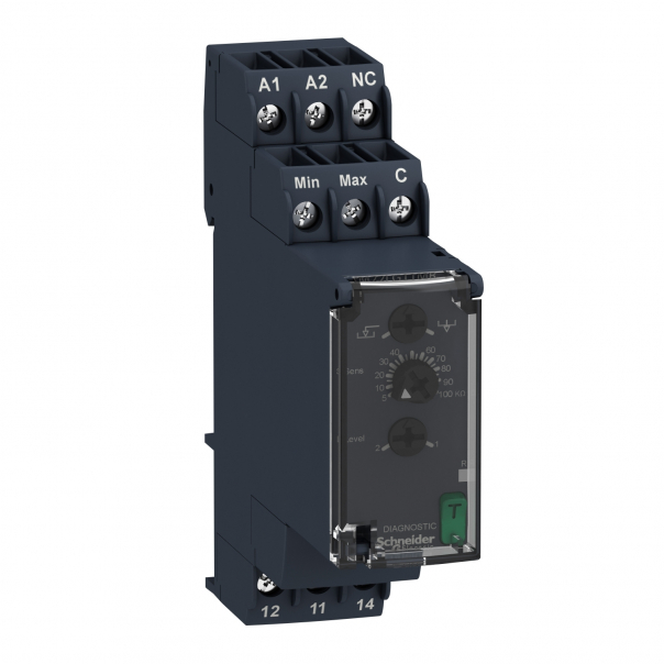 PRZEKAŹNIK KONTROLI POZIOMU, 5k?&hellip; 100K. - RM22LG11MR - SCHNEIDER ELECTRIC