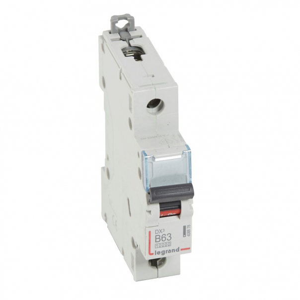 WYŁĄCZNIK NADPRĄDOWY B 63A 1 POLOWY CHARAKTERYSTYKA B SERII DX3 S 311 - 408878 - LEGRAND