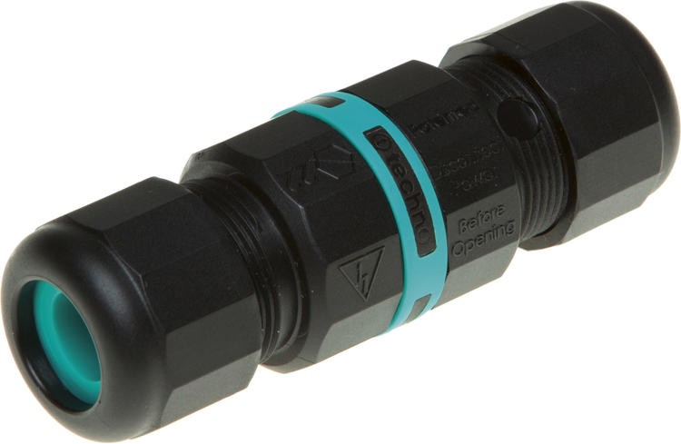 ZŁĄCZKA SKRĘCANA 3 TOROWA CONNECTOR IP68 NA PRZEWÓD 7-12MM - THB.391.A3A - LUMIQON SPÓŁKA Z OGRANICZONĄ ODPOWIEDZIALNOŚCIĄ
