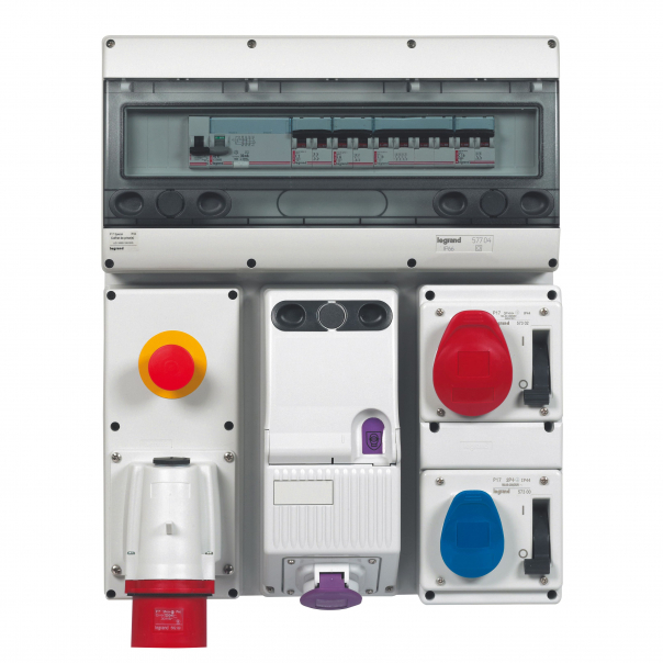 WTYCZKA ODBIORNIKOWA 32 A/400 V/3P+N+Z IP44 P17 - 058289 - LEGRAND