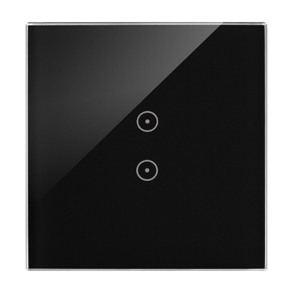 Panel dotykowy S54 Touch, 1 moduł, 2 pola dotykowe pionowe zastygła lawa - DSTR13/73 - KONTAKT SIMON