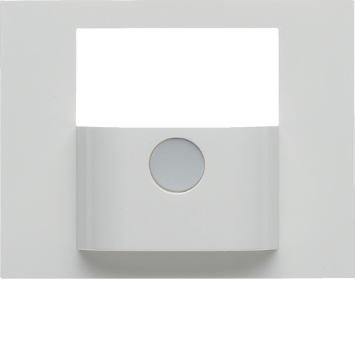 KNX e/s K.x Płytka czołowa do modułu czujnika ruchu KNX, biały, połysk - 80960479 - HAGER