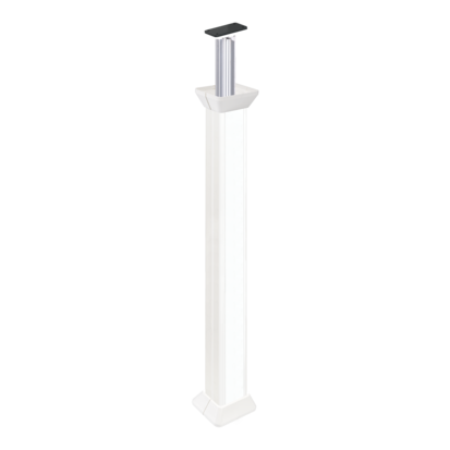 Kolumna wys. 3m, 1-stronna, 110x72mm; czysta biel - ALC3100/9 - KONTAKT SIMON
