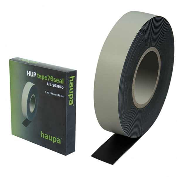 TAŚMA IZOLACYJNA SAMOWULKANIZUJĄCA "HUPTAPE76SEAL" 19 MM X 9 M - 263940 - HAUPA