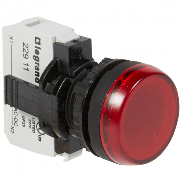 LAMPKA KPL. CZERW. LED 12-24V - 023771 - LEGRAND