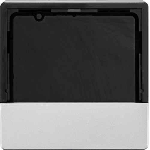 KNX e/s Q.x Element centralny do regulatora temperatury i pokojowego, alu aksamit, lakierowany - 80960121 - HAGER