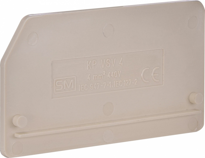 PŁYTKA SKRAJNA KP VSV 4 - 003901375 - ETI