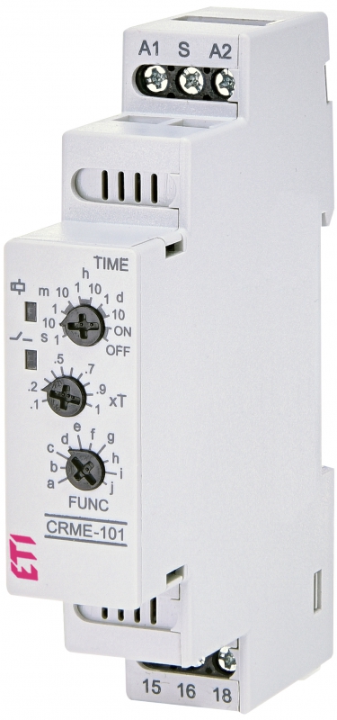 Wielofunkcyjny przekaźnik czasowy 10 funkcji CRME-101 - 002471557 - ETI