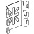 WSPORNIK LEKKI DLA KORYT O SZER. 50 I 100 MM. I316L - CM586134 - LEGRAND