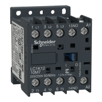 STYCZNIK 3P I=12A[AC3] 24VAC 50Hz 1NO. - LC1K1210B5 - SCHNEIDER ELECTRIC