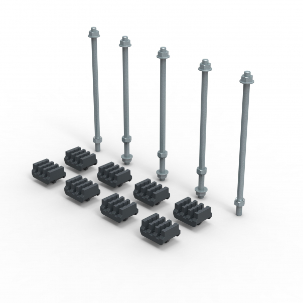 XL3S ZESTAW ADAPTERÓW DO SZYN CU 75-125X5MM - 339937 - LEGRAND