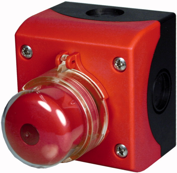 M22-SOL-PVLPL11-230Q Przycisk przeciwpożarowy PV w obudowie IP65, 1Z + 1R - 152627 - EATON