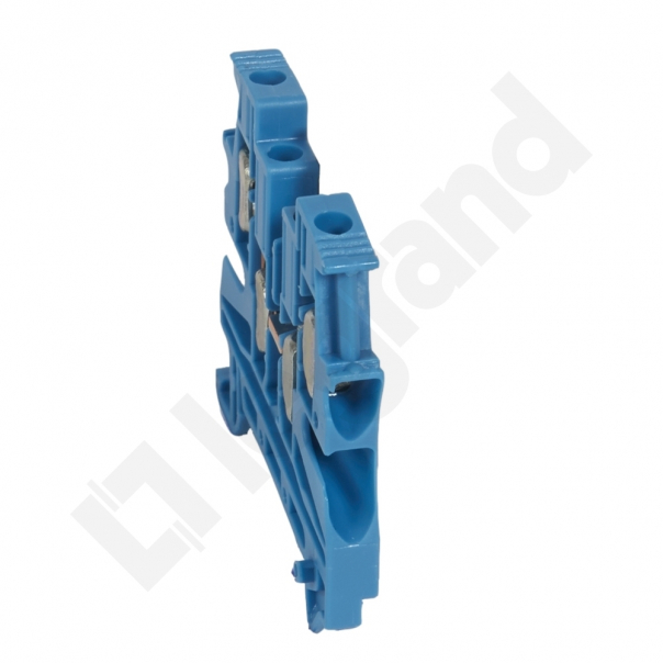 ZŁĄCZKA 1 TOROWA 4MM2 2WEJŚCIA/2WYJŚCIA SZEROKOŚĆ 6 NIEBIESKA - 037109 - LEGRAND