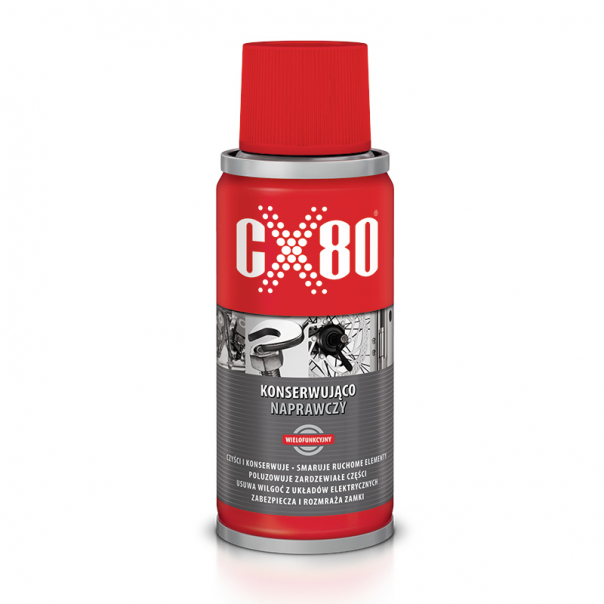 CX80 PREPARAT KONSERWUJĄCO NAPRAWCZY 100ml. - 99.001 - ELEKTROPLAST OPATÓWEK