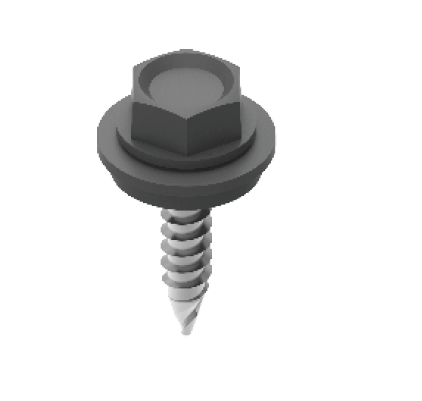 Wkręt samowiercący drobnozwojny z EPDM SMDP6,0x25E  - 894824 - BAKS