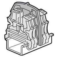 OSŁONA KOŃCOWA ZŁĄCZEK 3 TOROWYCH - 037554 - LEGRAND