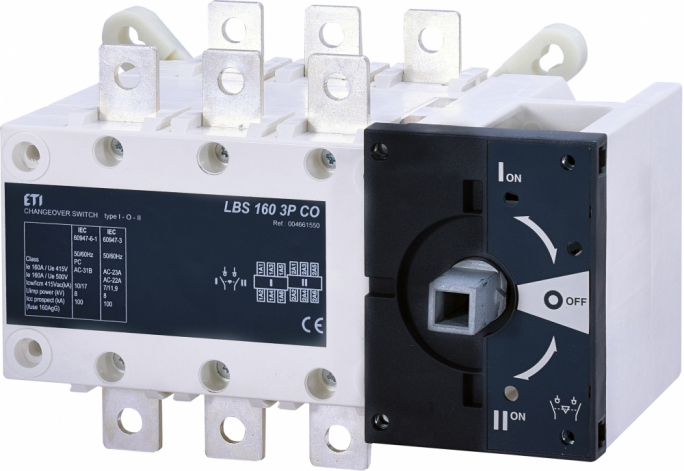 PRZEŁĄCZNIK 1-0-2 LBS 160 3P CO - 004661550 - ETI